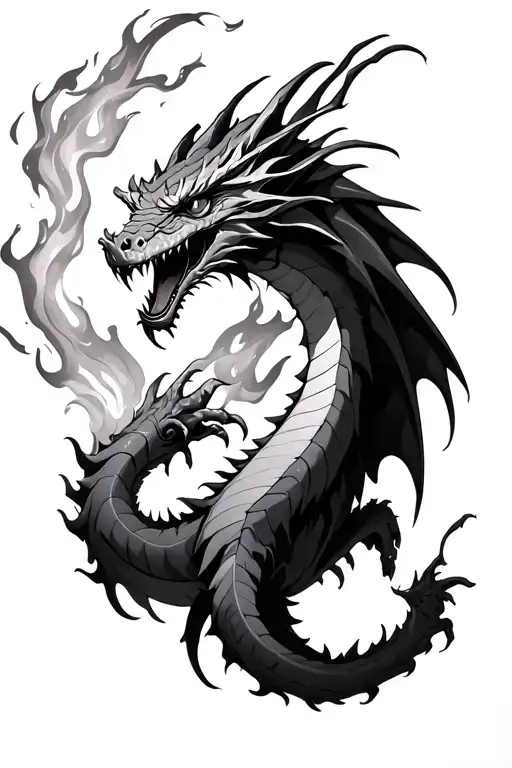 Dragons Breathing Fire