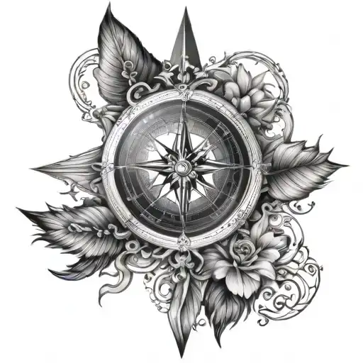 Full Sleeve Animal Compass