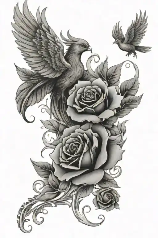 Phoenix And Rose Growing