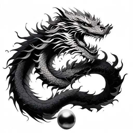 Shenlong With The Dragon Spheres