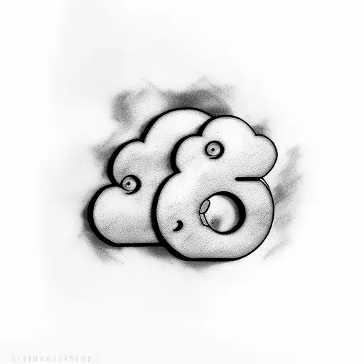 Cloud With Numbers