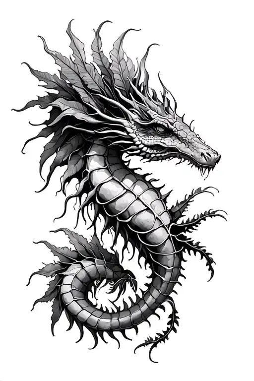 Leafy Sea Dragon Transforming Into Plants