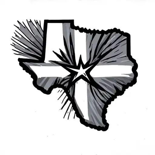 Texas State Outline