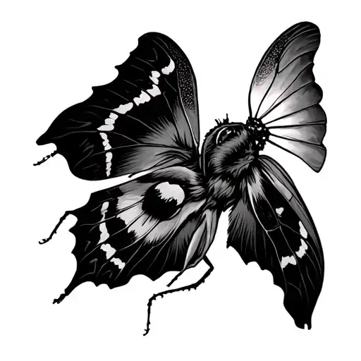 Lunar And Deathhead Moth