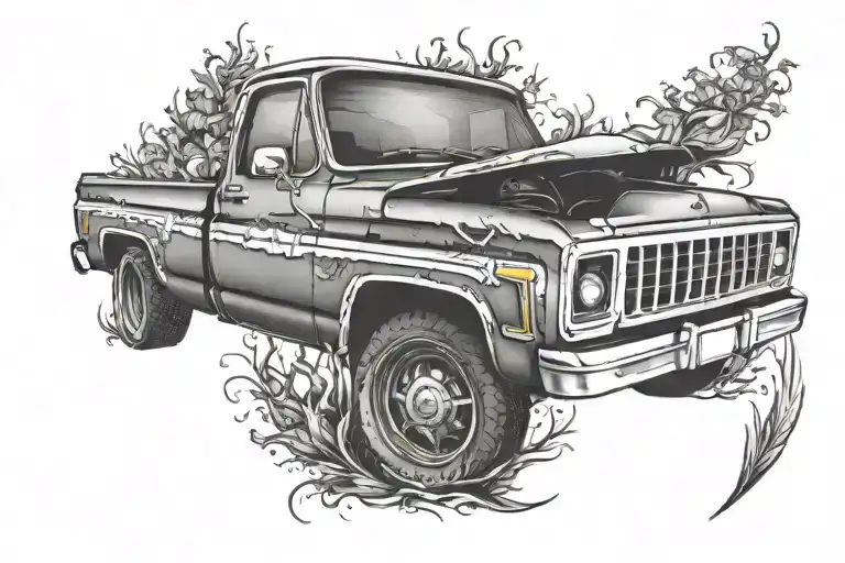 Country Square Body Truck