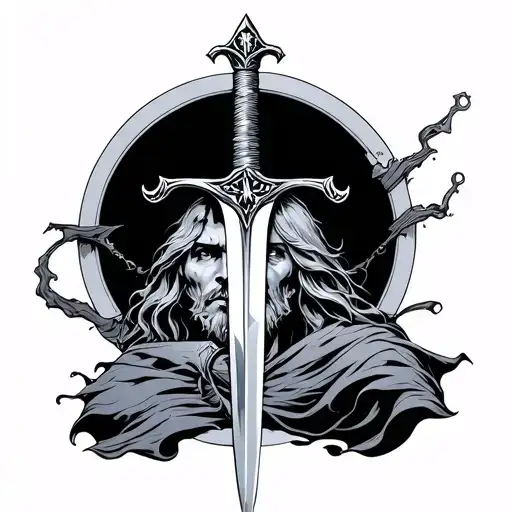 Sleep Tokens Vessel As Damocles With Sword Piercing