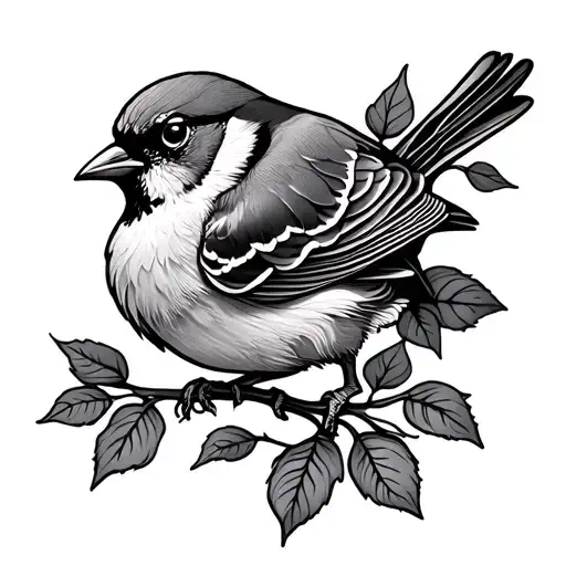 Sparrow And Rose Patchwork