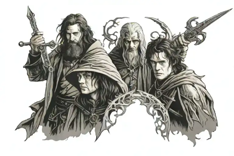 Lord Of The Rings Broken Sword