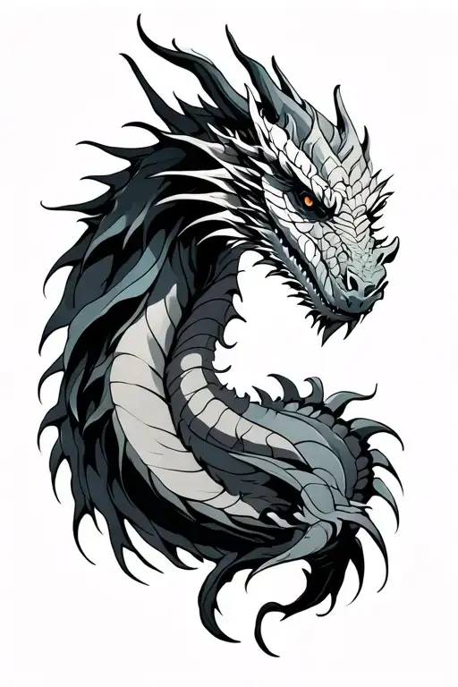 Dragon States Back Piece