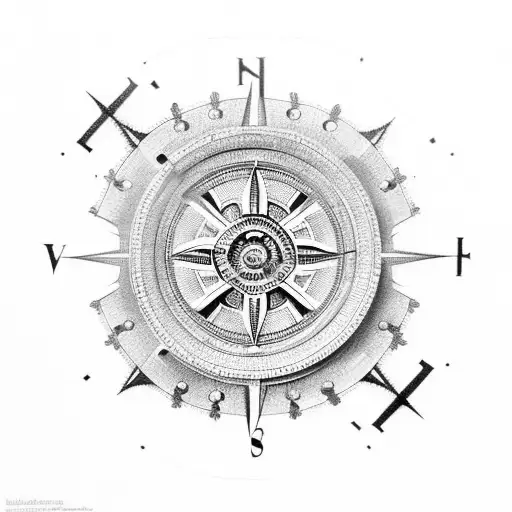 Intricate Clockwork Compass