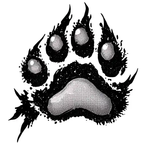Dog Paw Print