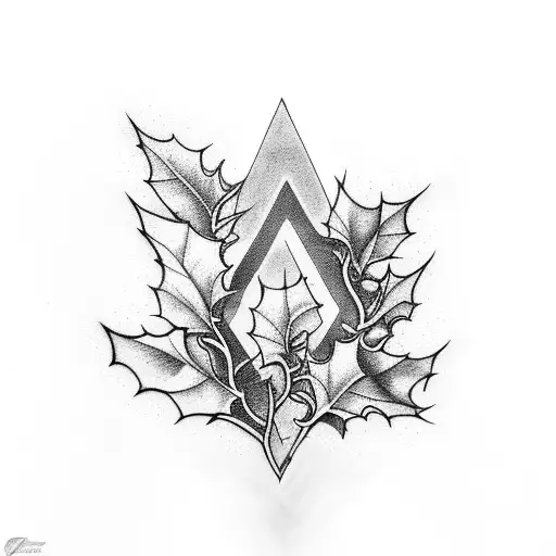 Holly Plant Quarter Sleeve