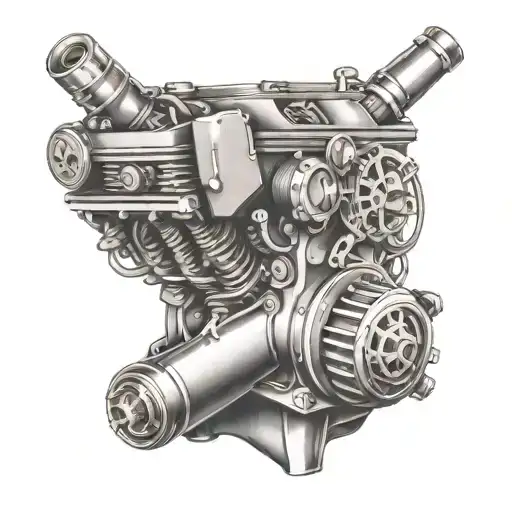 Car Engine Transformed