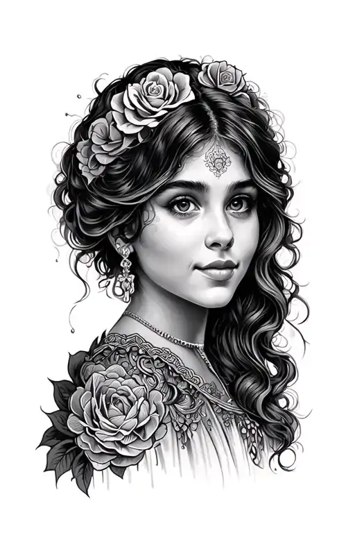 Older Sister Tattoo Design