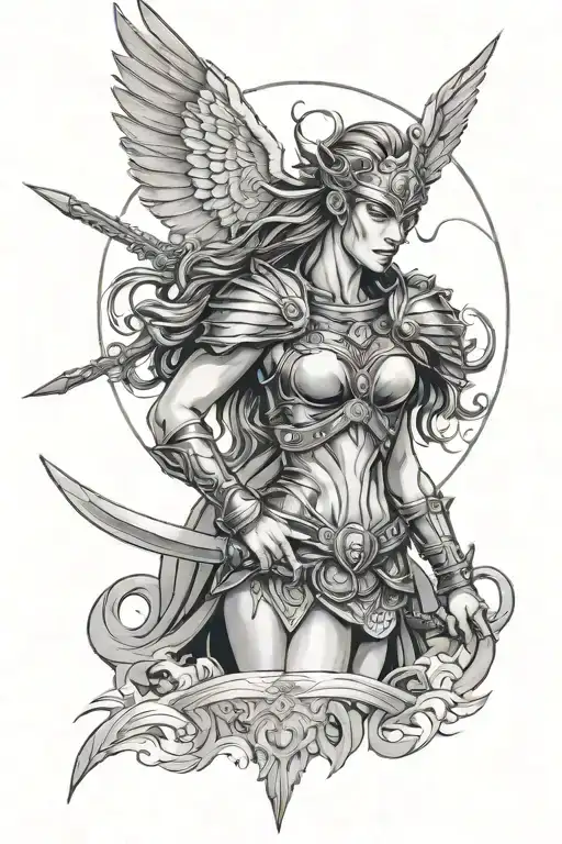 Valkyrie Warrior Woman