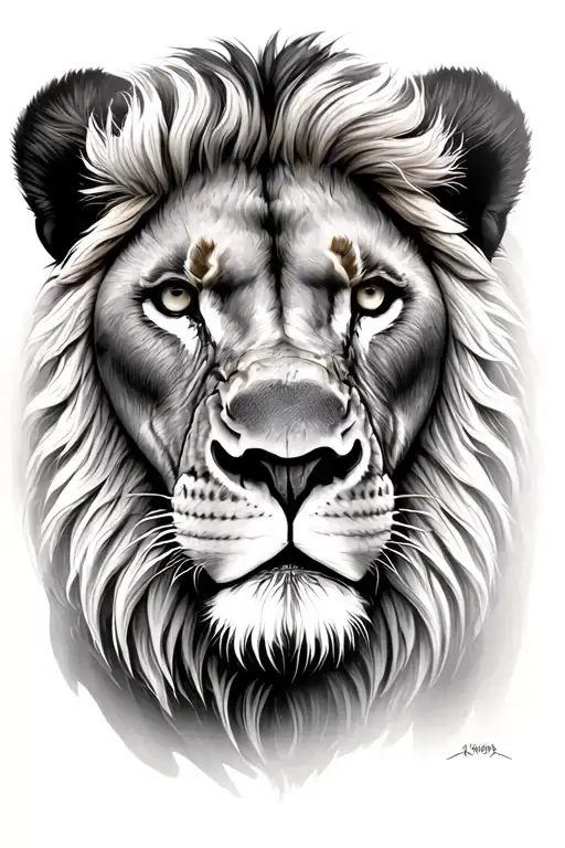 Male And Female Lion