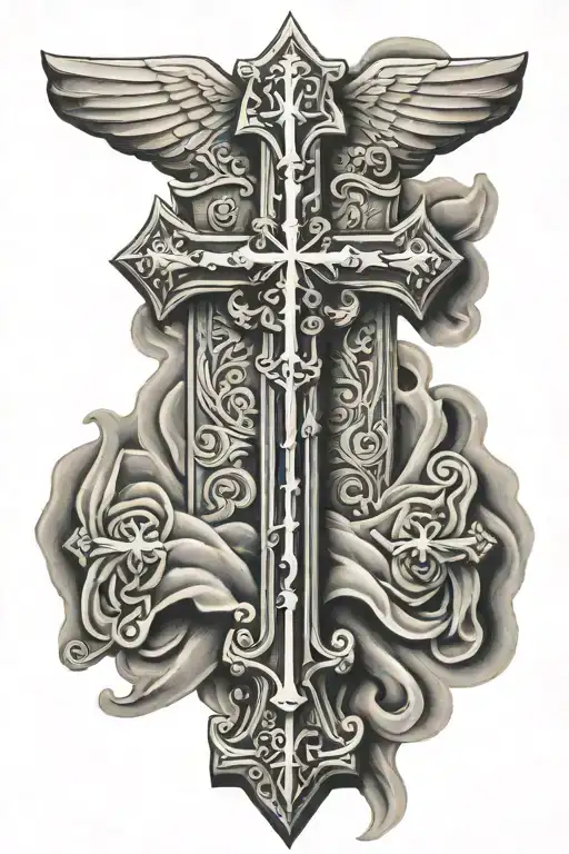 Christian Cross Commandments