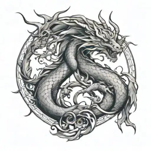 Dragon Pisces Virgo Aries Zodiac Sign