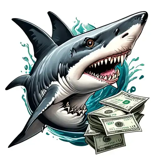 Shark And Money