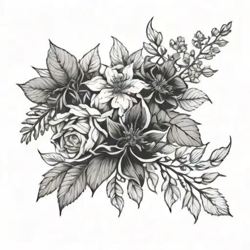 Nature Healing Herbs Intertwined