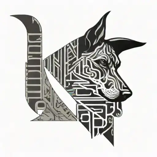 Doberman Dna Linkin Park Logo Combined