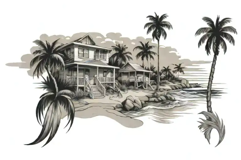 Campus Point Beach Scene