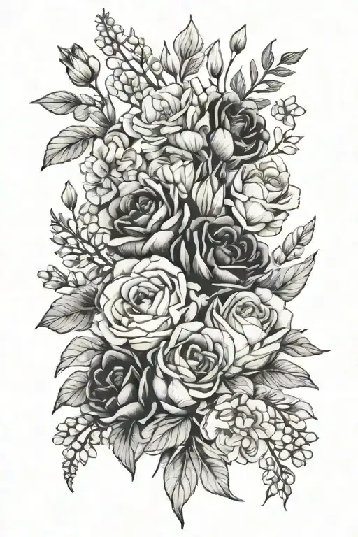 Birth Flower Bouquet