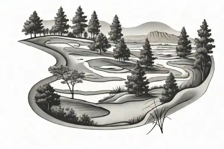 Golf Course Landscape