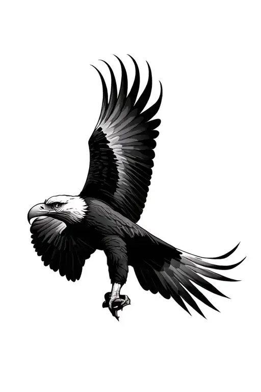 Eagle Flying