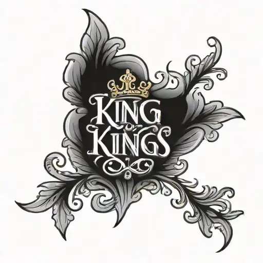 Vine Wrap With King Of Kings Script