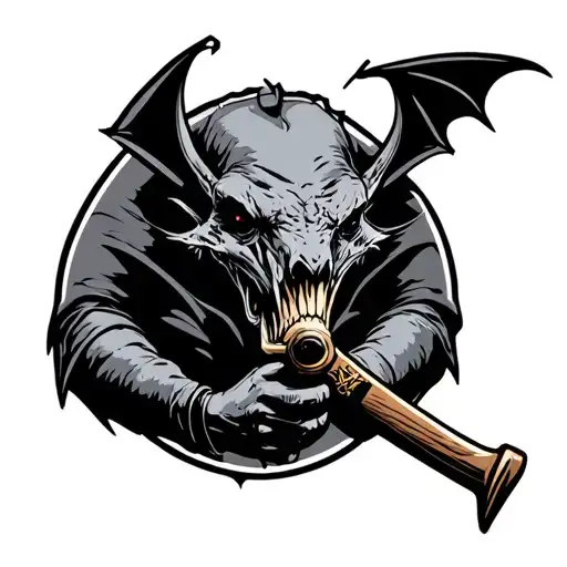 Generates A Trunk With A Bat In Hand Pro