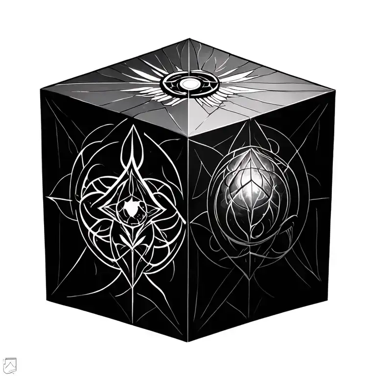 Metatron Cube Surrounded