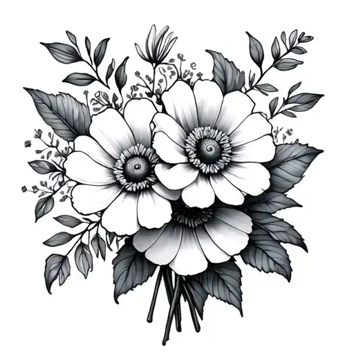 Birth Flower Bouquet