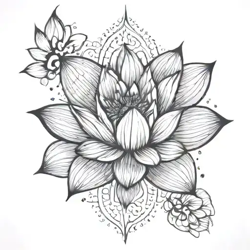 Lotus Flower Blooming