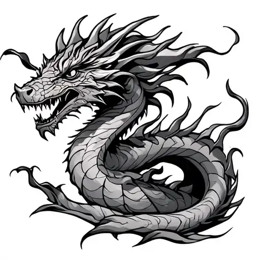 Wildland Fire Dragon Wrapped