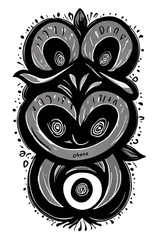 Word Ohana With Six Birthdates Around It He Word