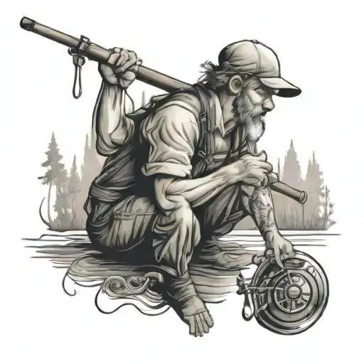 Carpenter And Fishing