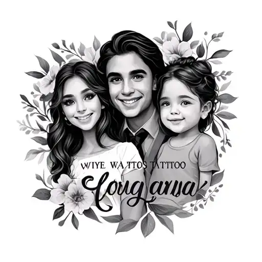 Parents Wife And Two Kids Name