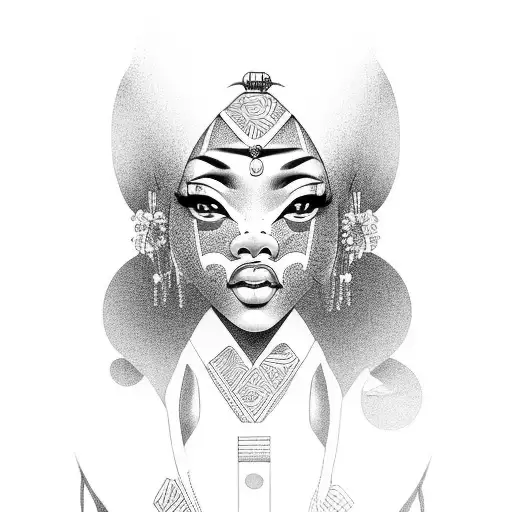 African American Geisha