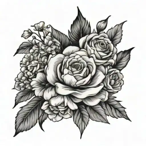 Birth Flower Bouquet