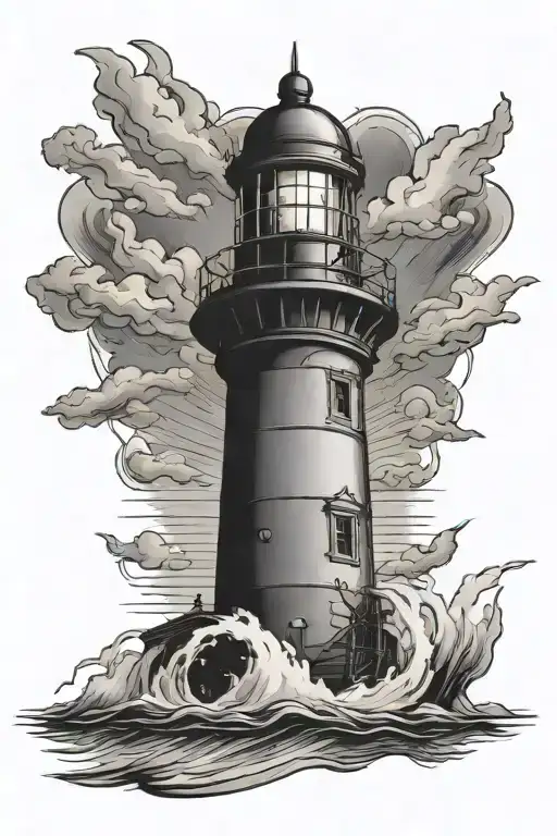 Lighthouse Surrounded