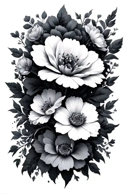 Flowers Wrapped Loosely