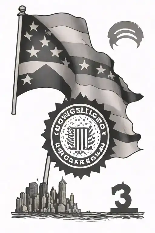 312 Chicago Flag