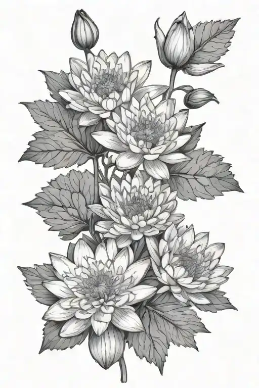 Poppy Aster Water Lily Flowers