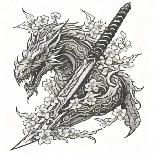 Berserk Dragonslayer Sword Cherry Blossom