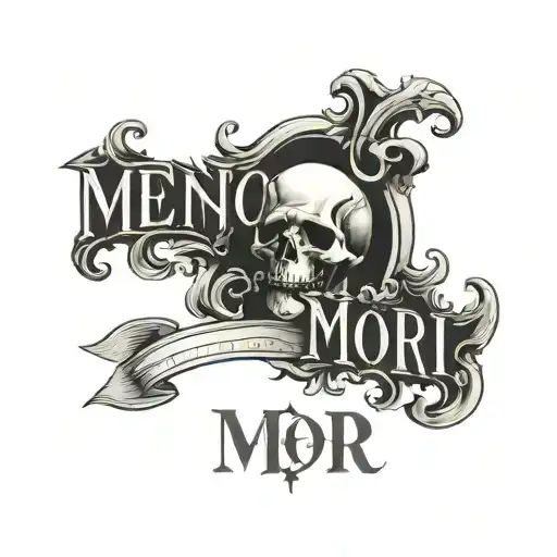 Memento Mori Written Dark Art Font