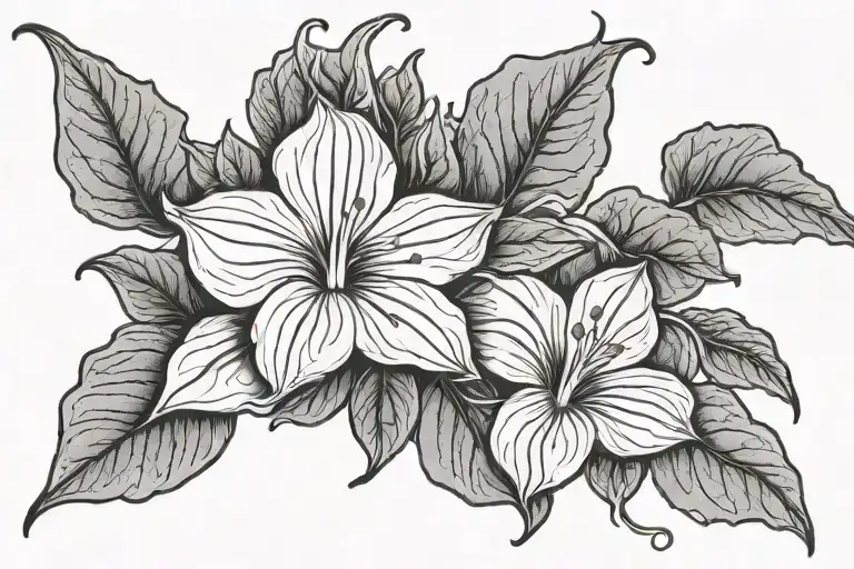 Bloody Morning Glory Vine