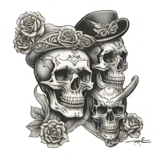 Skull Couple