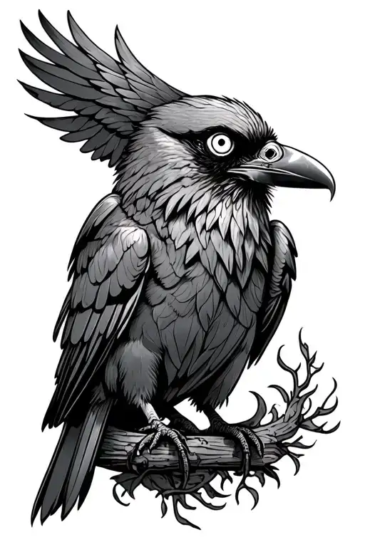 3 Eyed Raven Traditional