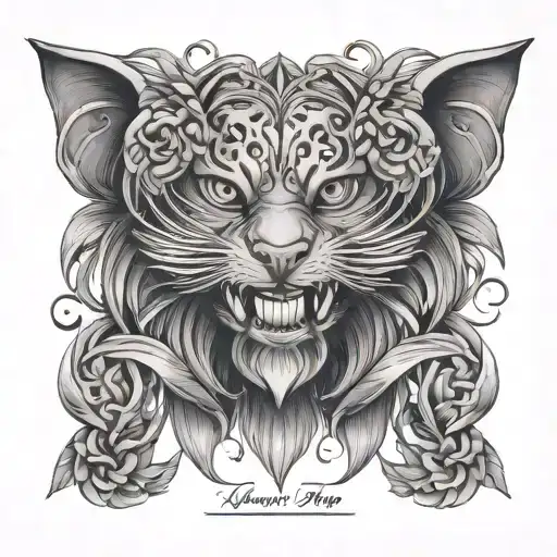 Design A Tattoo With The Names Of Your Children In A Stylish And Artistic Way